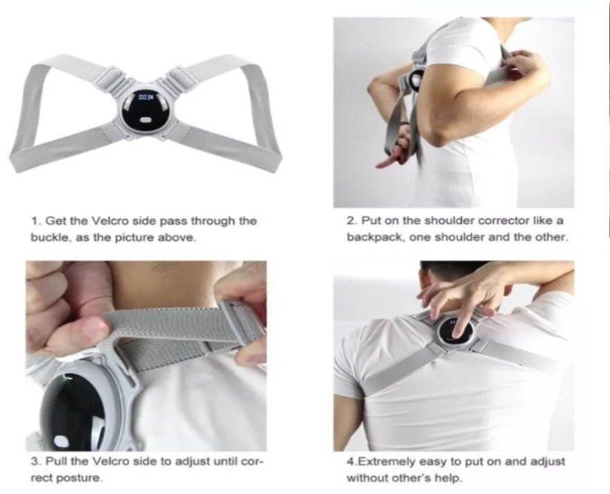Corrector de Postura - ACABA CON TU DOLOR DE ESPALDA!